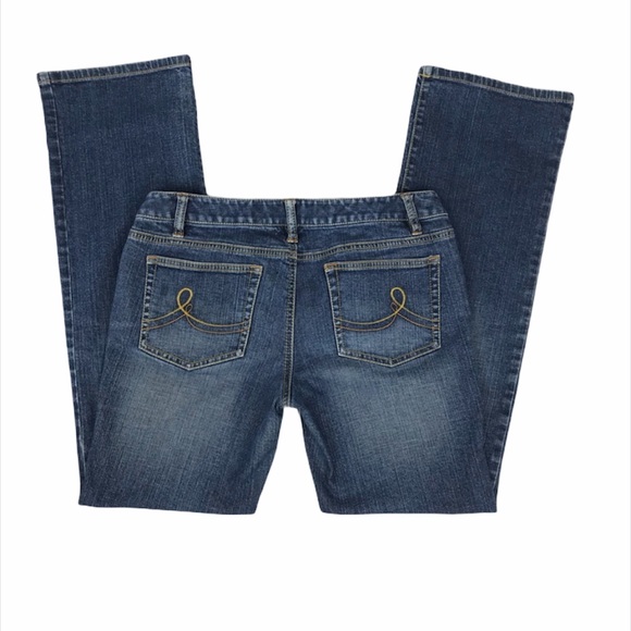 LOFT Slim Boot Cut Jeans - Picture 4 of 4